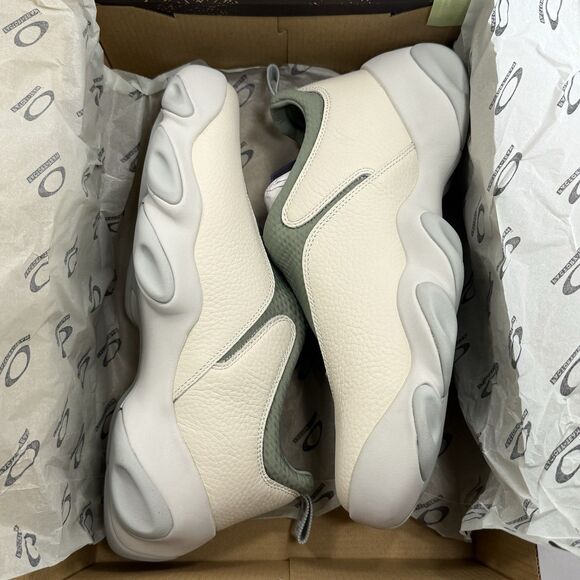 Oakley Factory Team x Brain Dead Suede Flesh Lily Pad White Brand New Size 11.5 - Picture 9 of 9